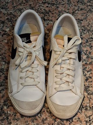 Nike Blazer Blancas y Negras Talla 40