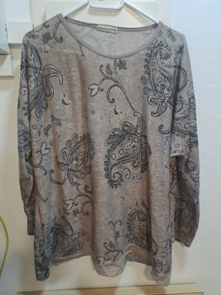 Jersey New Collection estampado paisley