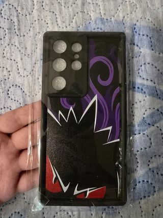 Cover Gengar S24 ULTRA nera semirigida