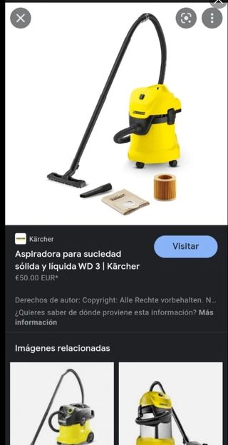 Aspiradora Kärcher WD 3 