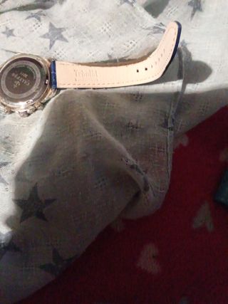 Orologio Calypso Cronograph 
Cinturino Blu nuovo 