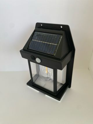 2 Farolas Solares con detector de movimiento.
