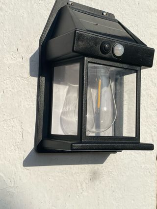 2 Farolas Solares con detector de movimiento.