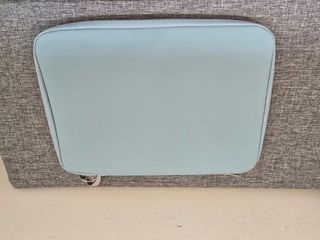 Custodia raccoglitore iPad azzurra