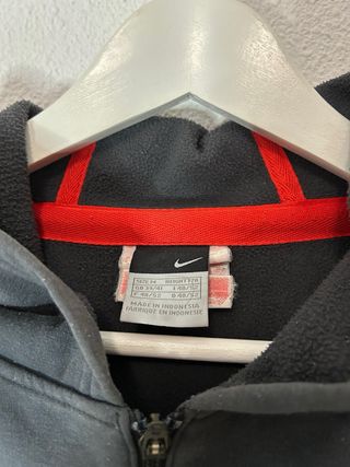 Sudadera Nike Gris y Roja