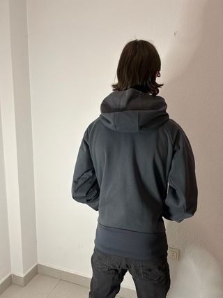 Sudadera Nike Gris y Roja