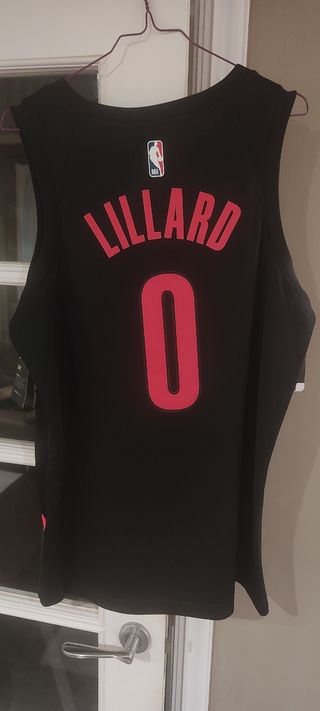 Camiseta NBA Nike Lillard #0 Portland