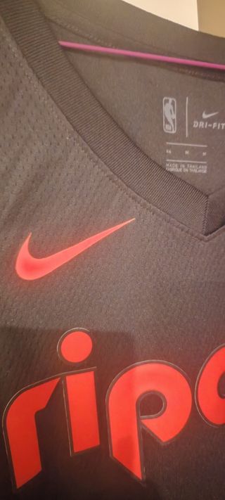 Camiseta NBA Nike Lillard #0 Portland