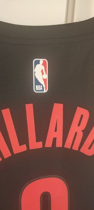 Camiseta NBA Nike Lillard #0 Portland