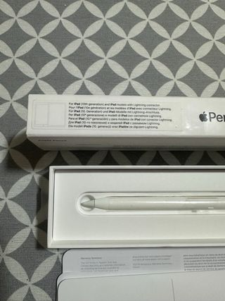 Apple Pencil Modelo  A1603 con 2 adaptadores /2022