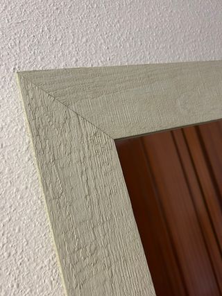 Espejo Madera Natural Blanco 118x59 cm