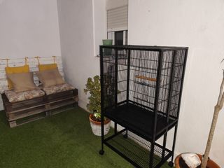 Jaula loro grande - como nueva