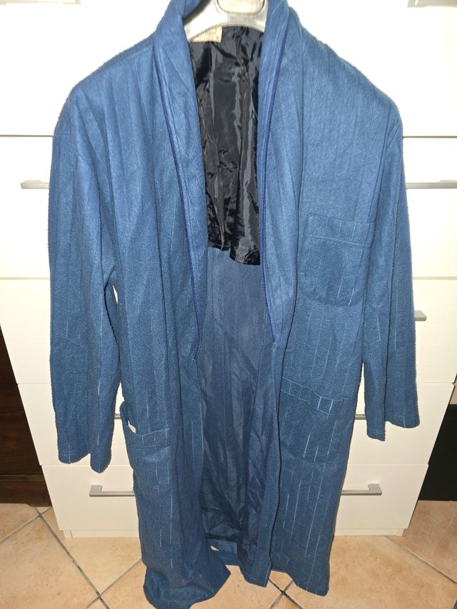 Vestaglia da notte blu taglia 50