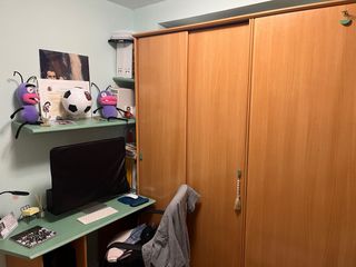 Mueble habitación con cama, armario  y escritorio