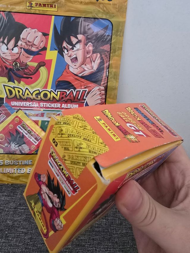 Album Dragon Ball + Box 24 Bustine + Carte