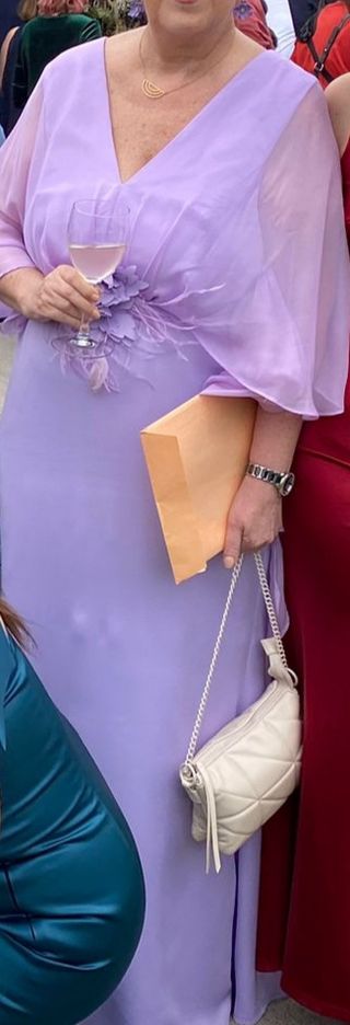 Vestido de ceremonia morado