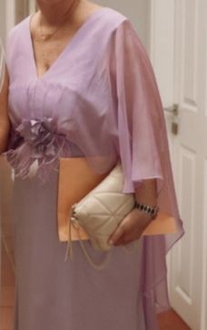 Vestido de ceremonia morado