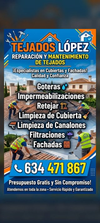 Reparacion de tejado.