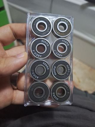 Rodamientos ABEC-7 608RS para skate (8 unidades)