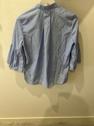 Camisa Sfera Rayas Flores Talla S