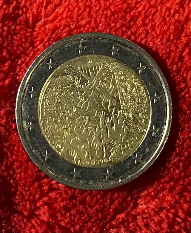 Moneda 2€ Conmemorativa Muro de Berlín 2019