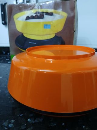Báscula Cocina Vintage Naranja