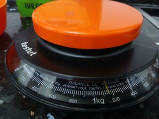 Báscula Cocina Vintage Naranja