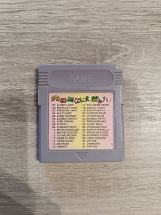 Cartucho Game Boy Color Super Hits 32 en 1