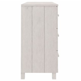 vidaXL Aparador HAMAR madera maciza de pino blanco
