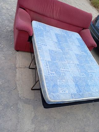 Sofá Cama Rojo