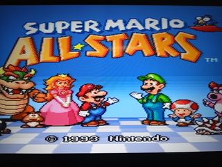 Super Mario All-Stars SNES PAL Version
