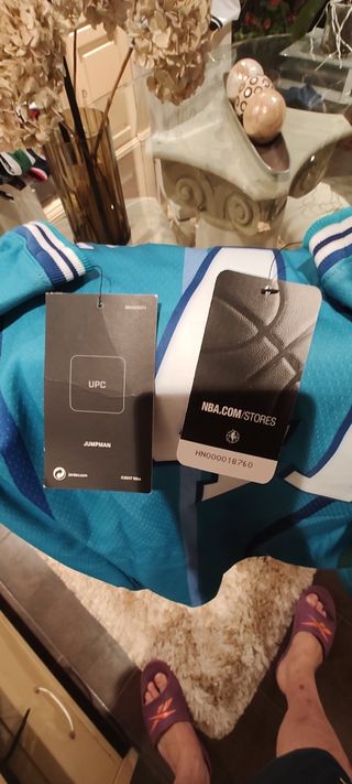 Camiseta NBA Jordan Hornets #41 Hernangómez Jordan