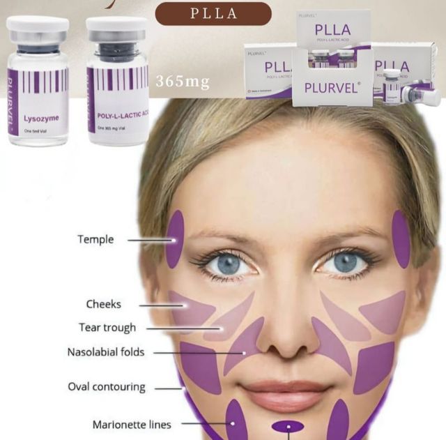 Tratamientol PLLA 365mg inductores de colágeno.