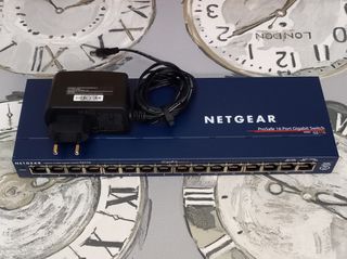 Switch NETGEAR Prosafe 16 Puertos Gigabit GS116