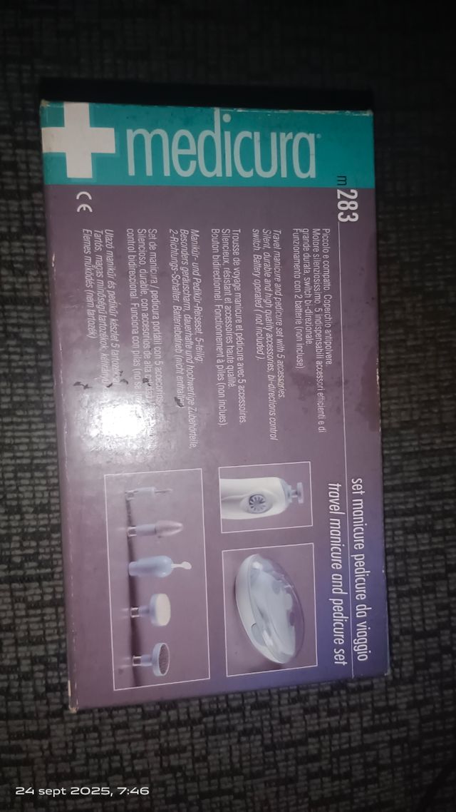 Set manicura y pedicura Medicura m283