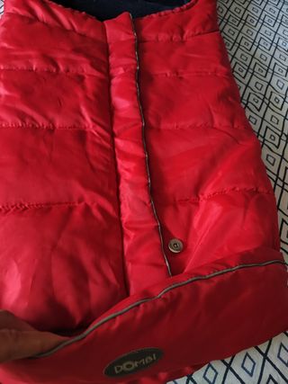 Saco de bebé rojo DOMBI