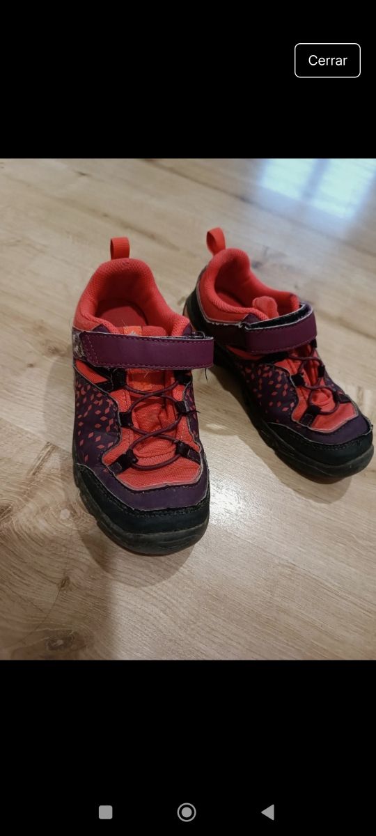 Zapatillas montaña niña talla 31
