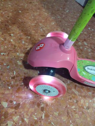 Patinete infantil 3 ruedas rosa