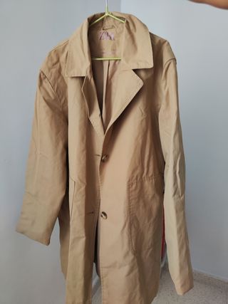 Abrigo Zara Beige. Talla 11-12 años