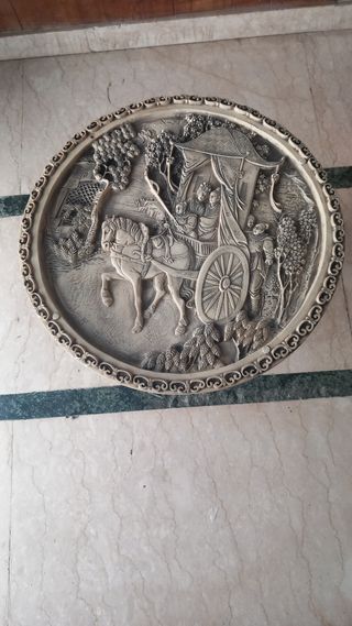 Tavolino vintage grafica orientale