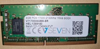 8GB DDR4 SODIMM 2133MHz PC4-17000