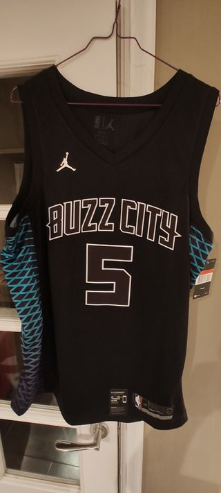 Camiseta NBA Jordan #5 Batum Hornets