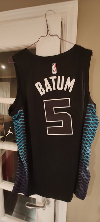 Camiseta NBA Jordan #5 Batum Hornets