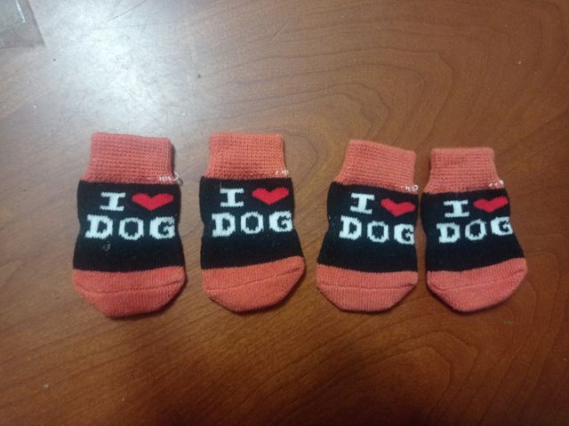 Calzini antiscivolo per cani I LOVE DOG