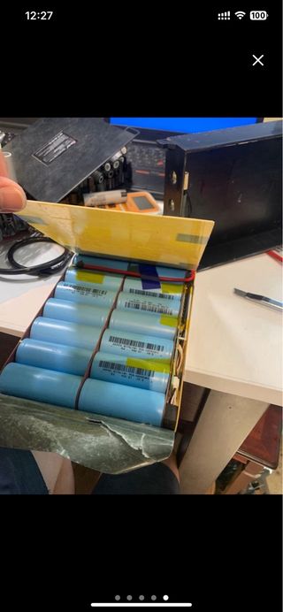 Reparacion de bateria de litio para scooter solax