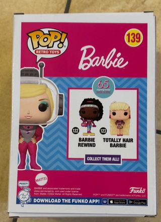 Funko Pop Barbie Astronauta 139