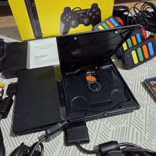 PlayStation 2 Slim PS2 Lote Completo