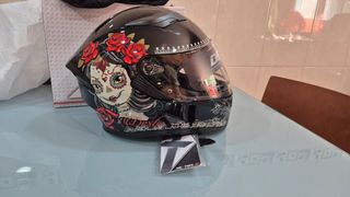 Casco Integral Dexter "Day of the Dead" – Talla M