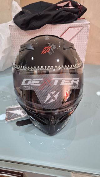 Casco Integral Dexter "Day of the Dead" – Talla M