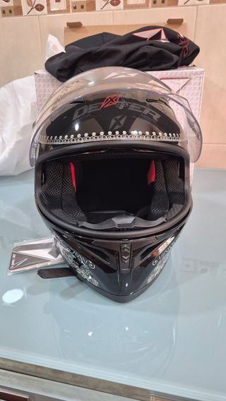 Casco Integral Dexter "Day of the Dead" – Talla M